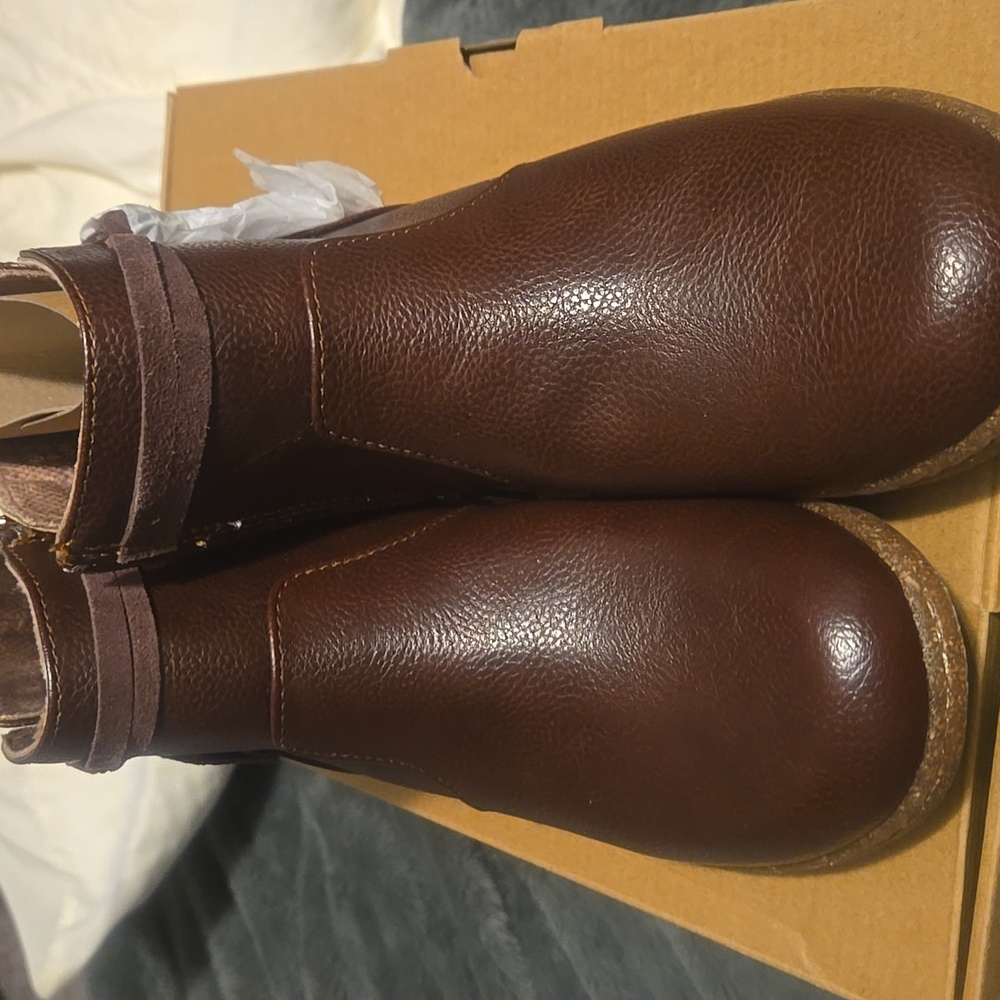 Womens Dark Brown BOC Ankle Boots